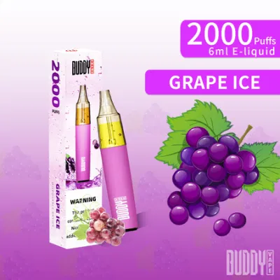 Manufacturer of OEM Different Flavors Transparent Pod Disposable Vape