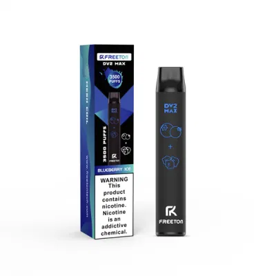 E Cig Global Popular Vapes Vaporizer 3500 Puffs Disposable Vape Pen DV2 Max Fruit Flavor Pods Freeton