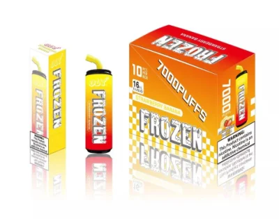 Hot Sell Original E-Cigarette Oly Frozen 7000 Puffs Pod Cola Bar Disposable Vape Kit