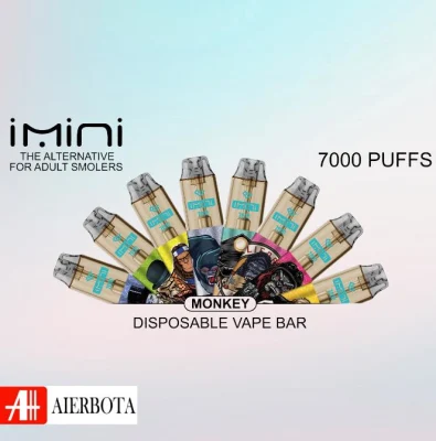 Wholesale Imini Oil Core Separation Disposable E- Cigarettes Six Colors Flash No Leakage Vape Pen