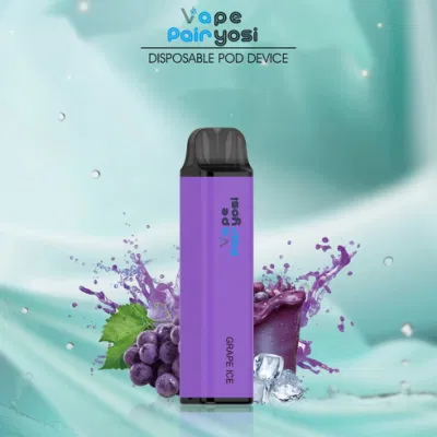 Factory Custom 3000 Puffs Cube Disposable Vape with 0mg Nicotine Free E-Liquid Flavour