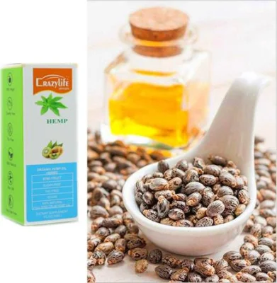 Kiwi Fruit Organic Hemp Oil Massage Oil Soothes Pressure Pain Improve Sleeping Scraping Foot Bath Aromatherapy Oi