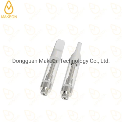 Empty E-Cigarette Atomizer 510 Cartridges 0.5/0.8/1.0ml OEM Ceramic Mouthpiece Glass Tank