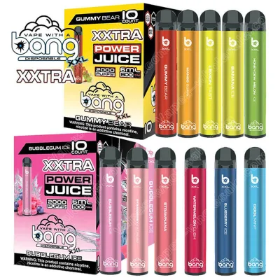 2023 Bang XXL Disposable Vape Pen 12 Flavor Vape Pod Mini E Cigarettes 2000 Puffs Vape