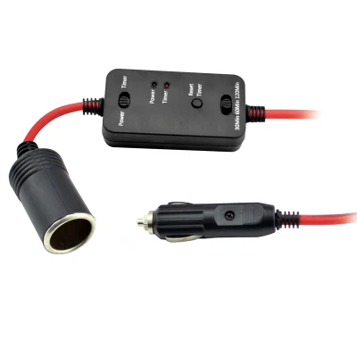 12V Timer Cigarette Lighter Socket