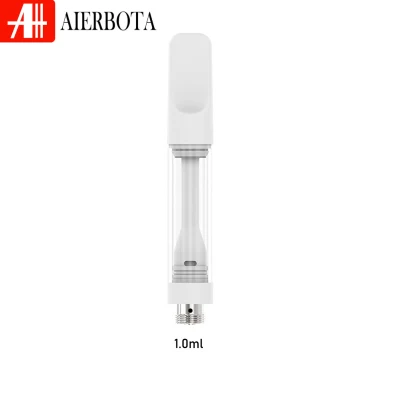 Welcome Custom Logo Brand Clear Vape Tank Full Ceramic 510 Cartridge 2ml
