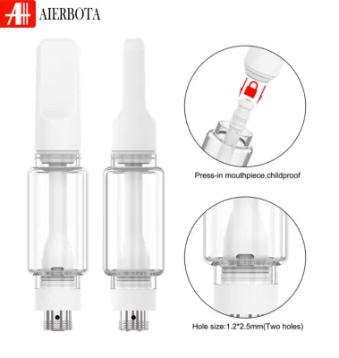 Welcome Custom Logo Brand Clear Vape Tank Full Ceramic 510 Cartridge 2ml