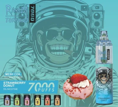 Newest Randm Tornado 7000 Airflow Control 7000 Puffs Disposable Vape Device Pod Vape Wholesale Disposable Vape