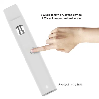 Latest Imini Disposable Vape Pen Rechargeable E Cigarettes Empty Vape Pen 1.0ml 2.0ml Device 300mAh Battery Oil Vape Cartridges Preheat Mode Tank