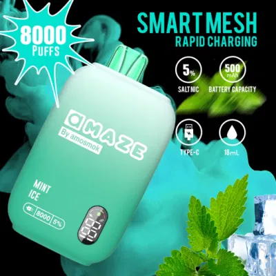 Fruit Flavor Disposable Vape with LED Screen