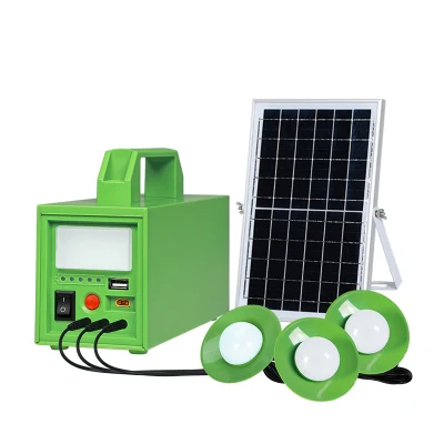 USB Charger System Solar Power Panel Generator Kit Speaker and Lightingfunction Emergency Charging Light System for Hiking
