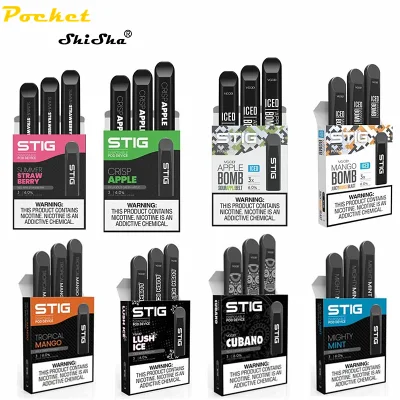 Vgod Stig Disposable Vape with 9 Colors Pod Device 3PCS/Pack