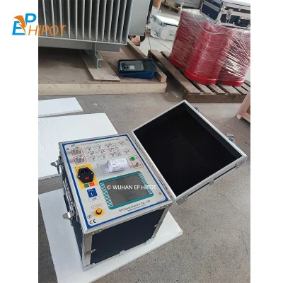 Transformers High-Voltage (HV) Cables Switchgear (GIS) Systems Tan Delta Test Kit Cp Td Output Voltages up to 12 Kv