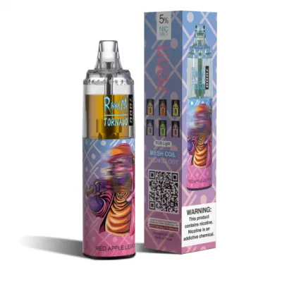 Randm RM Tornado 7000 Puffs Vape Factory 0% 2% 3% 5% Nice Airflow Control Disposable Vape Device Wholesale Disposable Vaporizer Big Puffs