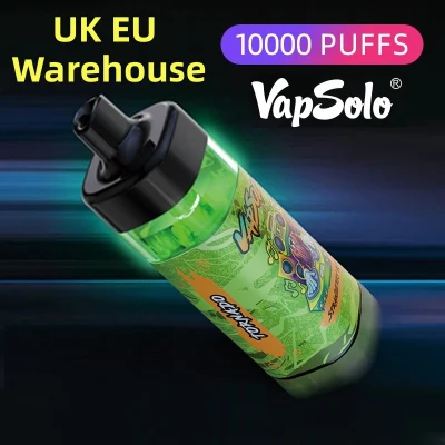 12000 10000 Puffs 2% 5% Nicotine Vapsolo Flavor Bluerazz Bar Disposable Vape with 12 Flavors Type-C Rechargeable E-Cigarette