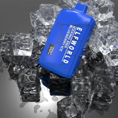  Elfworld Iceking 8500 LED Display Smart Pure Taste Multi-Flavors Orion Design Box Dual Color Shell Disposable Vape Dazzle 7500 9000 Puff Bar Hot Selling 2023