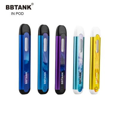 Newest 2ml Empty Pod Bbtank Ceramic Cartridge 2ml Vape Pen Kit