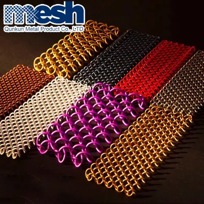 Architective Metal Mesh Curtain Coil Drapery