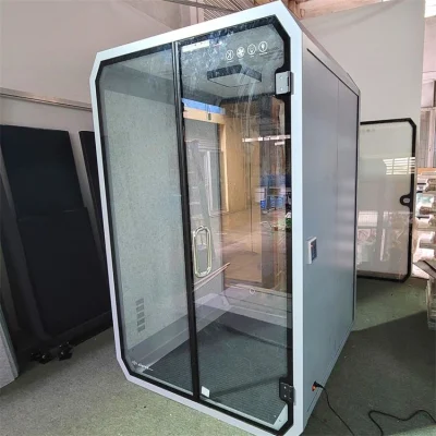 Hot Sale Office Furniture Meeting Acoustic Soundproof Phone Booth Privacy Pod Transparent Home Office Pod