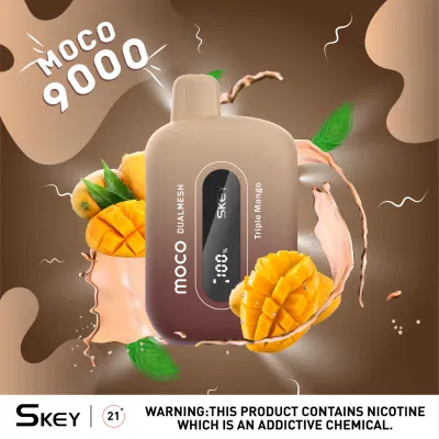 Wholesale Smart Disposable Vape Device 9000 Puff Dual Mesh Coil