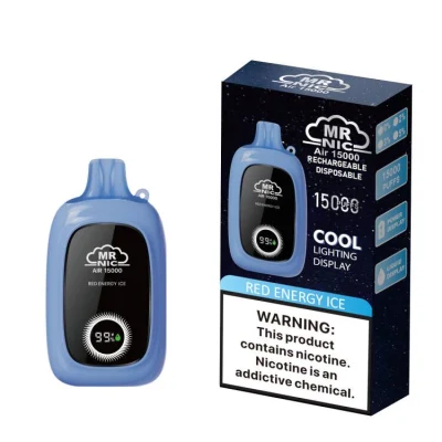 Mr Nic Air 15000 Puffs Disposable Vape with LED Screen Display and 16ml Liquid Capacity