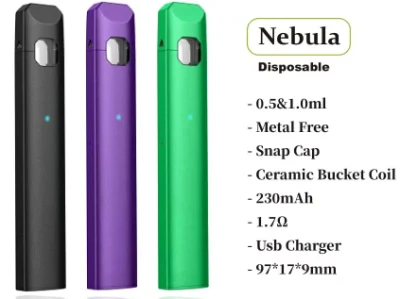  Nextvapor Desechable Disposable Thick Oil Vaporizer 0.5/1ml Tank Pod System Empty Pen 230mAh Rechargeable Atomizer Smoking Device Kit Vape