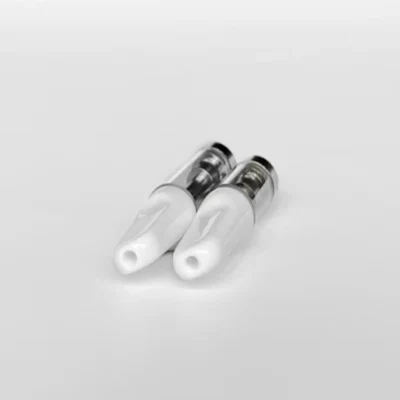 Wholesale Disposable Puff E Cigarette 0.5ml 1ml Pod Vaporizer Hhc Thick C B D Oil Atomizer Glass Carts Electronic Cigarette Empty Ceramic Vape Pen Cartridge