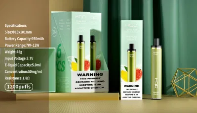 Hqd Cuvie Plus 850mAh 1200puffs Yogurt Forest Berry Ice Cream Flavor Disposable Vape