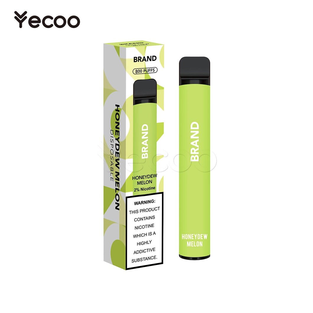 Yecoo Blu Electronic Cigarette Factory Electronic Vapes 600 Puffs China S2 16 600-800 Puffs Disposable Vape E-Cigarettes