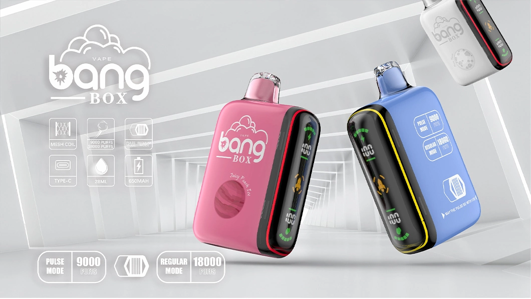 Original Wholesale I Vape E Cigarette High Quality Bang Box 18000 Puffs 28ml E Juice Disposable Vape