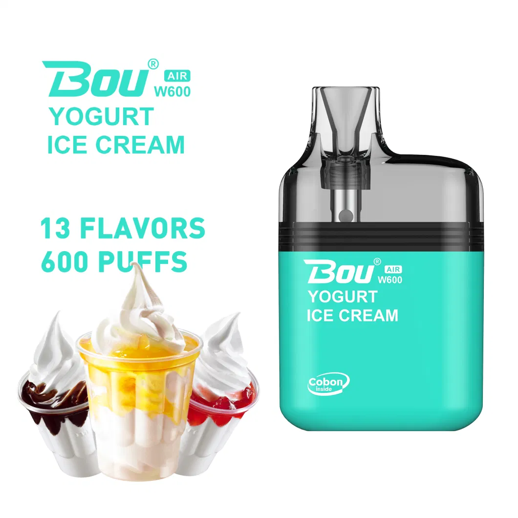 Disposable Vape Bou Air W600 Puffs Yogurt Ice Cream