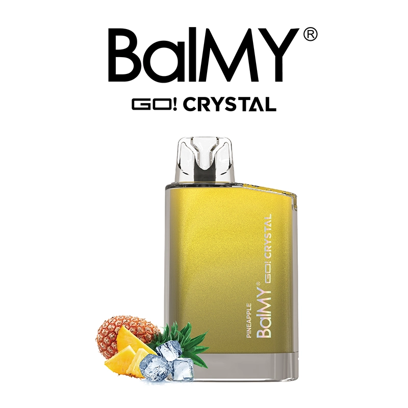 A&D New Offer Balmy Go Crystal 600puffs Ecig Tpd Registered Disposable Vape