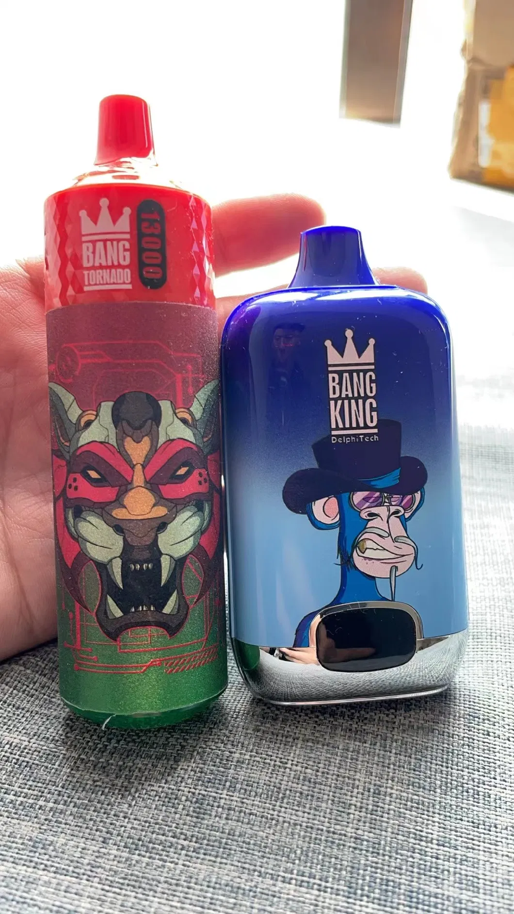 Wholesale I Vape Bang King 12000 Vape Pen Disposable Bang12K Puffs Aroma King Rechargeable Battery Radm 9000 Atomizer Capacity Poco Bang King 12000puffs