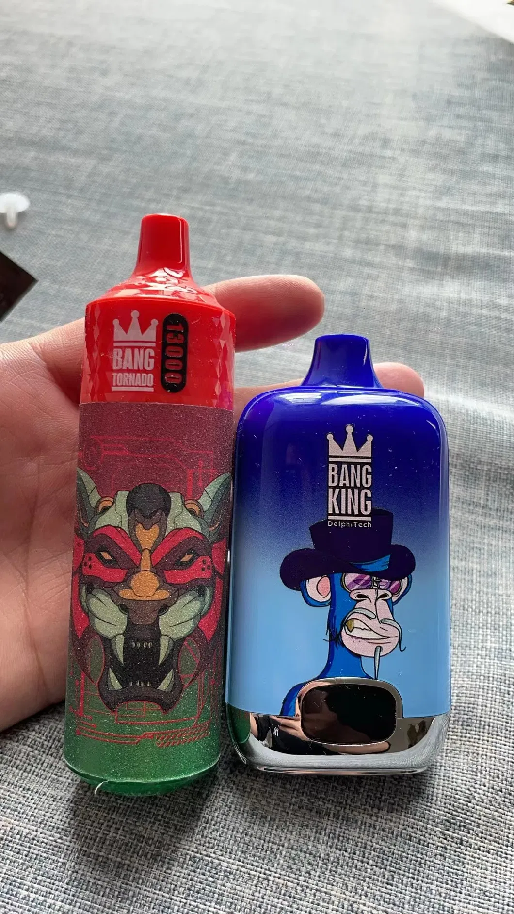 Wholesale I Vape Bang King 12000 Vape Pen Disposable Bang12K Puffs Aroma King Rechargeable Battery Radm 9000 Atomizer Capacity Poco Bang King 12000puffs