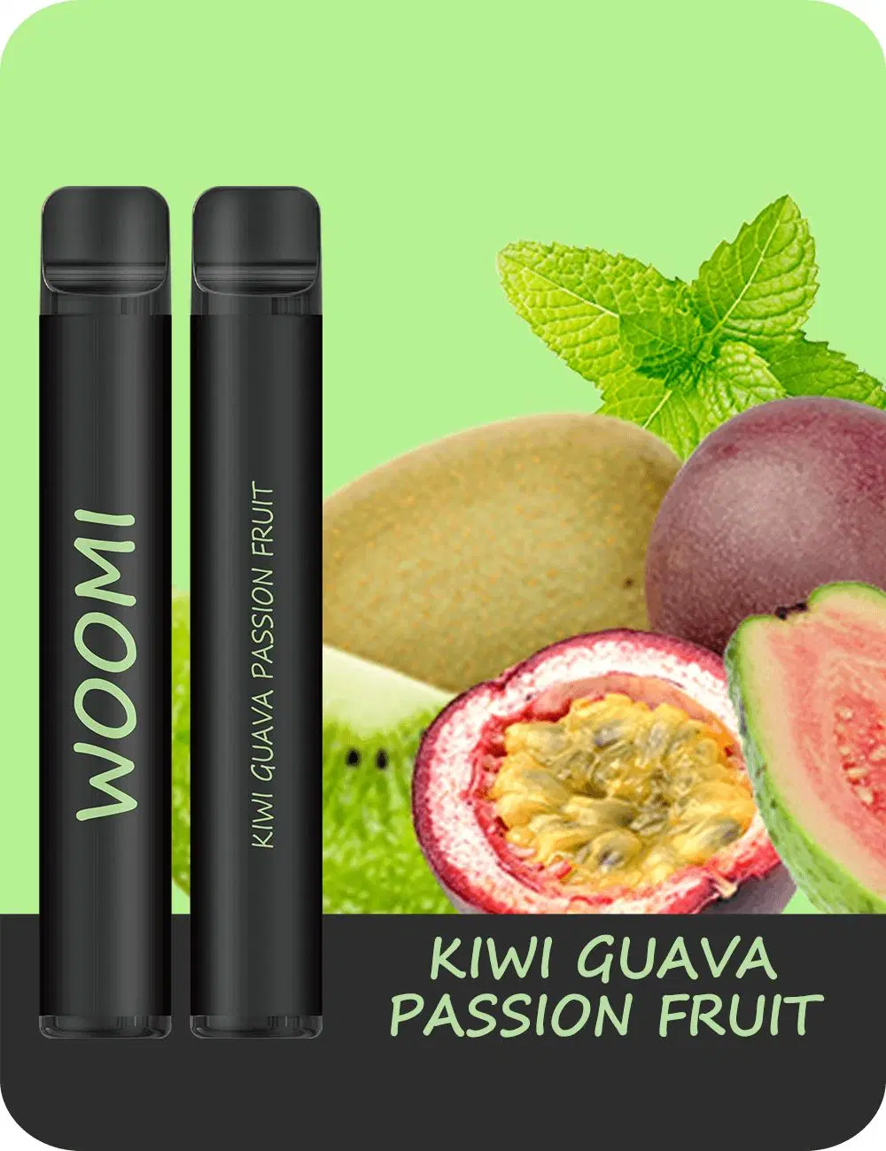 Hot Selling Premium Flavor Juice Head Bars Vape Woomi Electric Cigarette Rock 600 Puffs Disposable Vapes