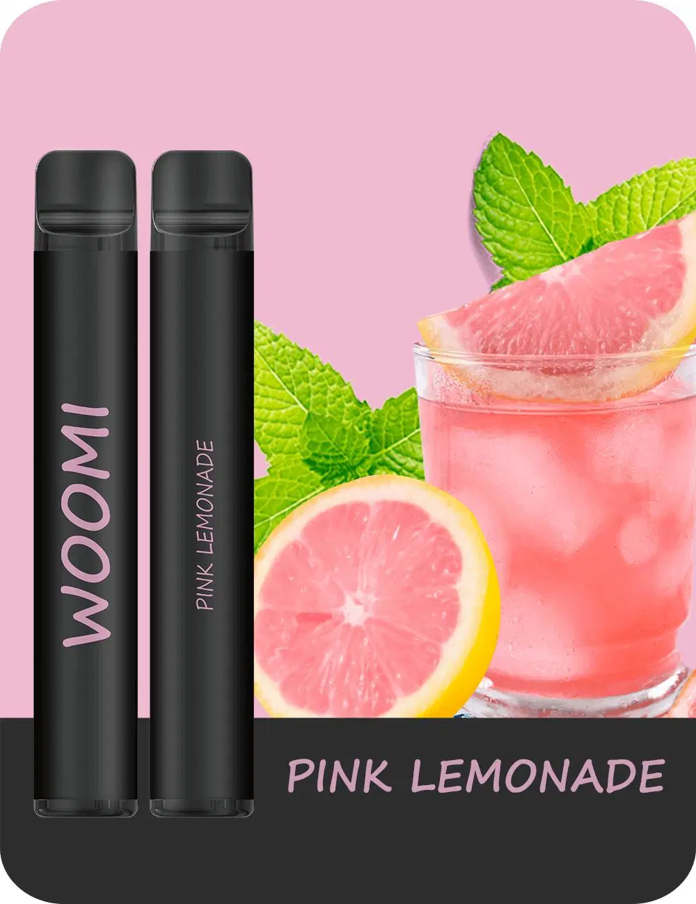 Hot Selling Premium Flavor Juice Head Bars Vape Woomi Electric Cigarette Rock 600 Puffs Disposable Vapes