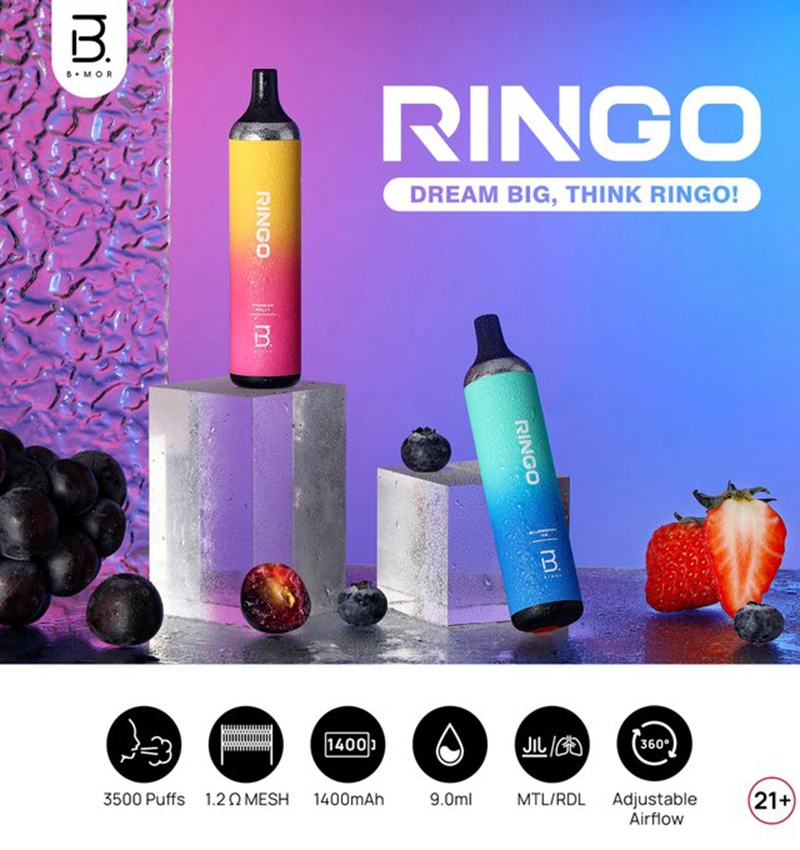 Wholesale Disposable Vape Pen 3500 Puffs Bmor Ringo Electronic Cigarette Vs Elux