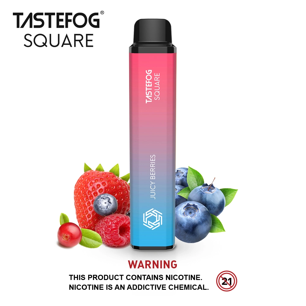 Hot Selling Tastefog Square Rechargeable E Cigarette Disposable Vape