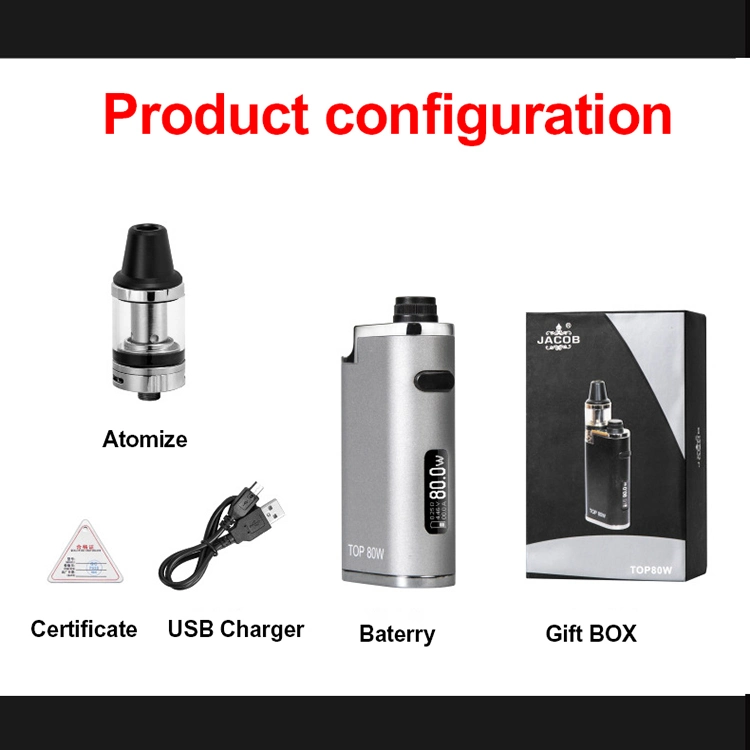 E-Cigarette Starter Kit with Reusable Vaping Option 120 W Poco