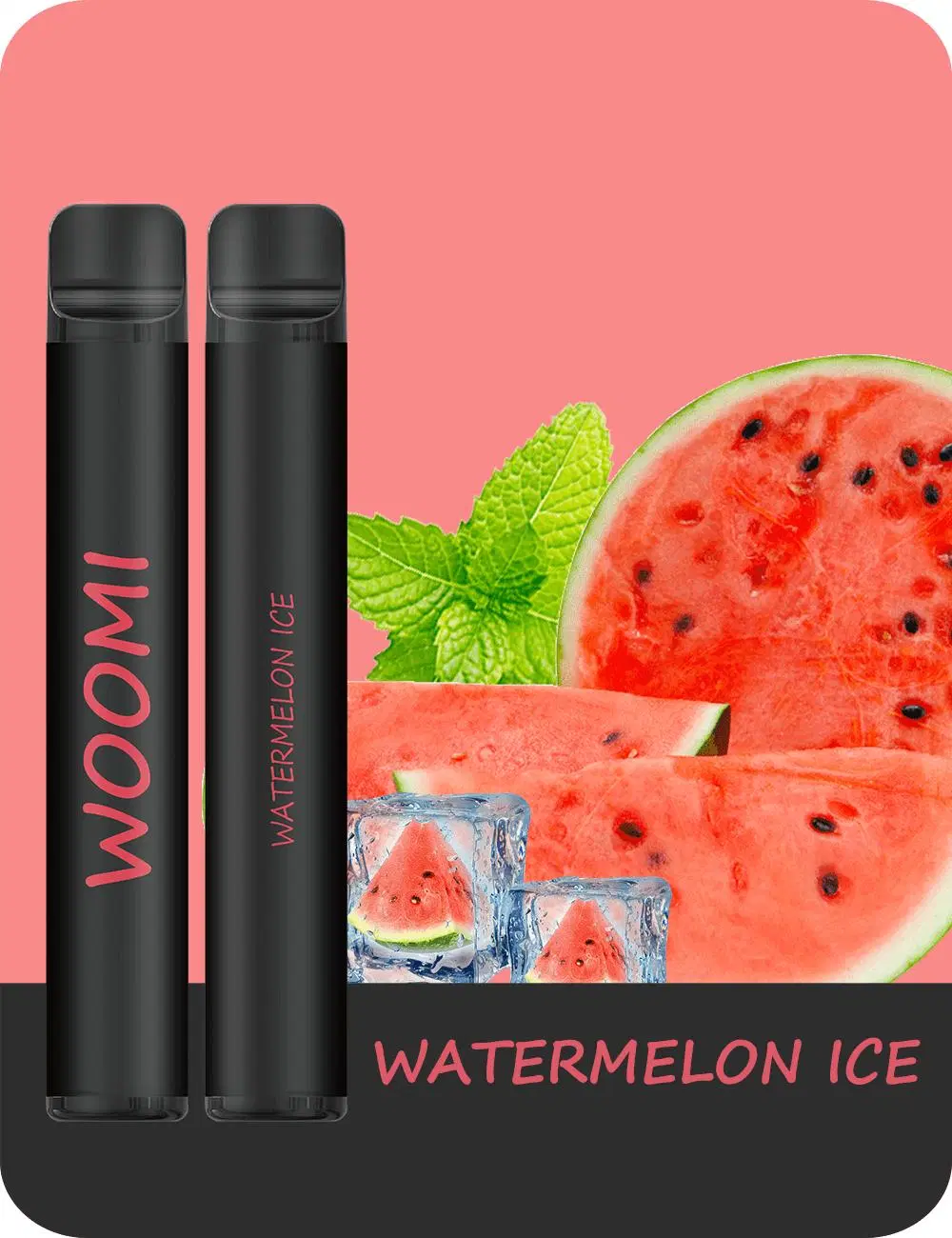 Hot Selling Premium Flavor Juice Head Bars Vape Woomi Electric Cigarette Rock 600 Puffs Disposable Vapes