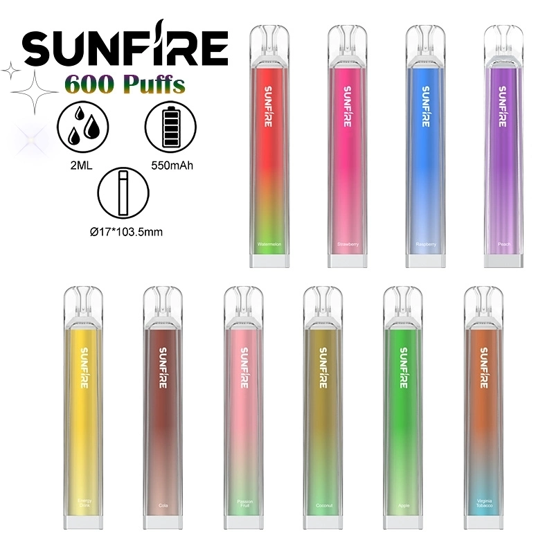 Alibaba Online Shopping Sunfire Disposable E Cigarette Fruit Flavor Vapor Hookah Pod Bar Pen Vapers Vape Tornado 7000 9000 10000 12000 Big Puff 9K 10K 12K 15K