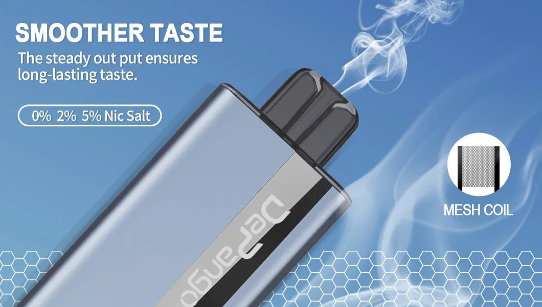 Multi Flavors 7000 Puffs Disposable E Cigarette Mesh Coil Blue Razz Flavors Type-C 20ml Vape Pen