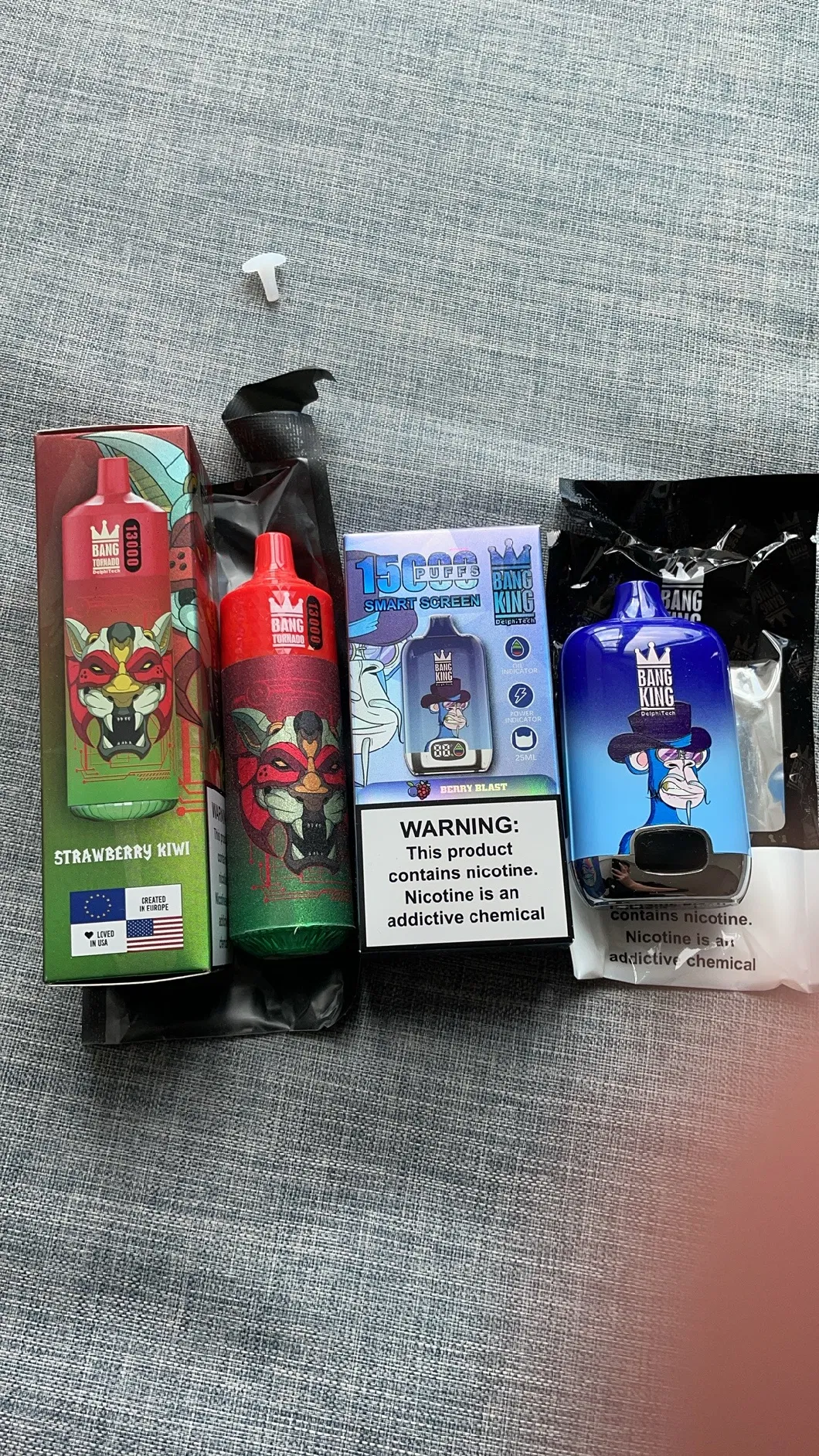 Wholesale I Vape Bang King 12000 Vape Pen Disposable Bang12K Puffs Aroma King Rechargeable Battery Radm 9000 Atomizer Capacity Poco Bang King 12000puffs