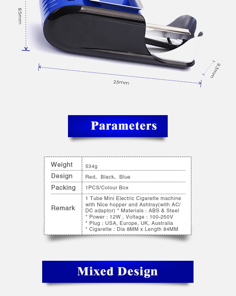 Cheap Price Custom Automatic Electric Filling Cigarette Injector Dry Herb Rolling Machine