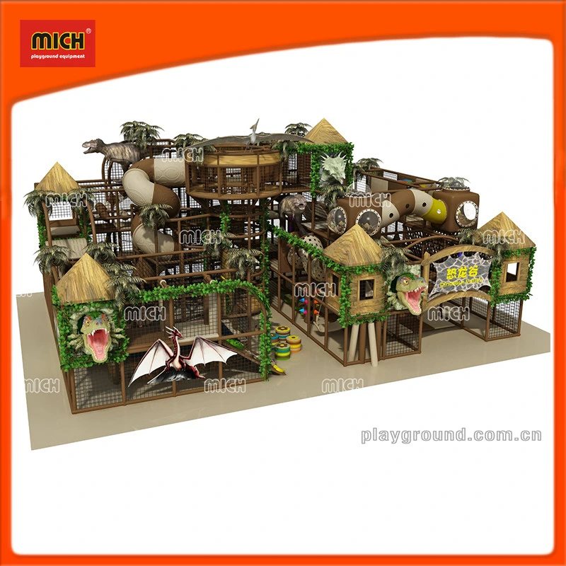 Mich Design Large Fiberglass Commercial Indoor Playground Equipment