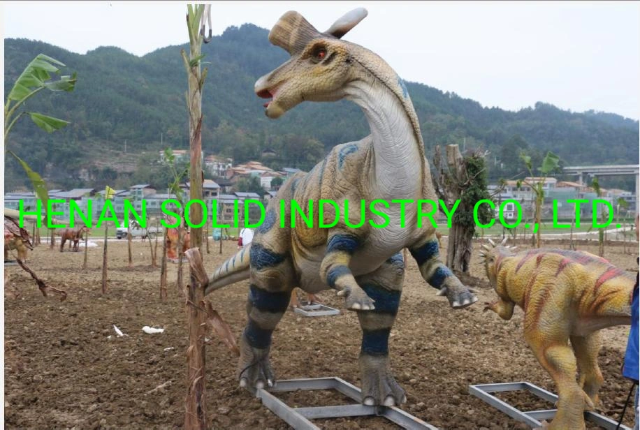 Amusement Park Halloween Animatronics Dinosaur Model