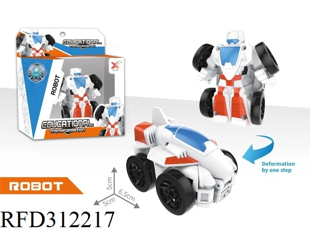 Intelligence Plastic Deformation Robot Car Toy