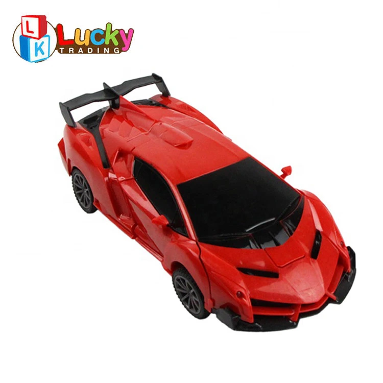 RC Deformation Robot Car Toy with LED Light