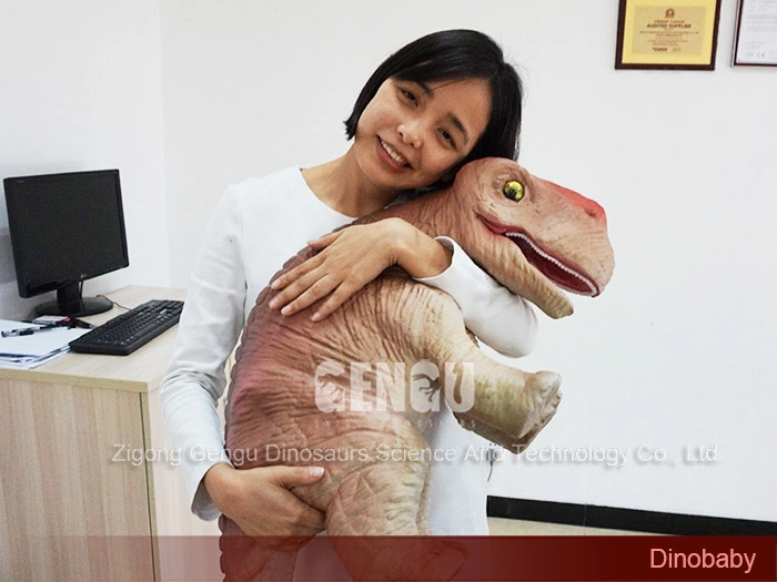 Outdoor Customized High Simulation Animatronics Dinosaur Puppet