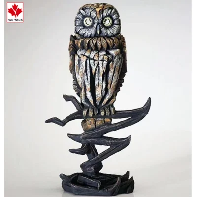  Venta caliente búho de resina de la Figurilla Hawk estatua la estatua de dinosaurios de la decoración del hogar regalos